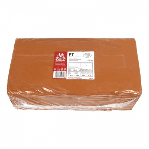 SIO-2® PT - Terracotta Earthenware Clay, Low Fire, 27.6 lb